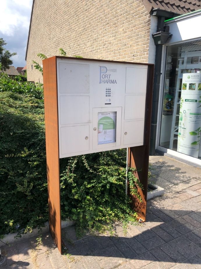 Vrijstaande Pharmasafe afhaallockers